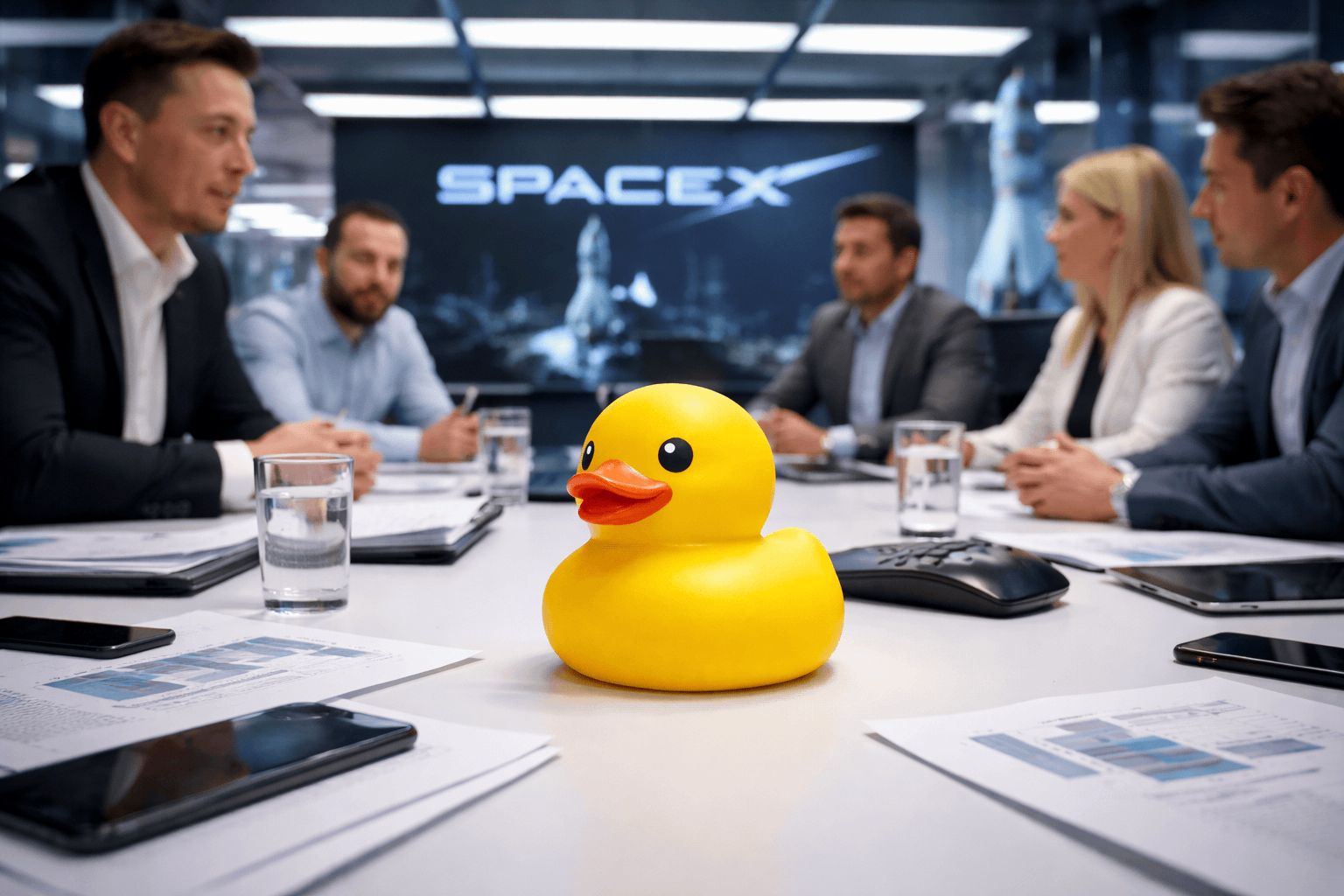 Meeting Duck
